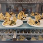 Des assiettes de chauve-souris au chèvre