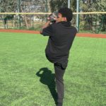 Soufiani en position de lancer