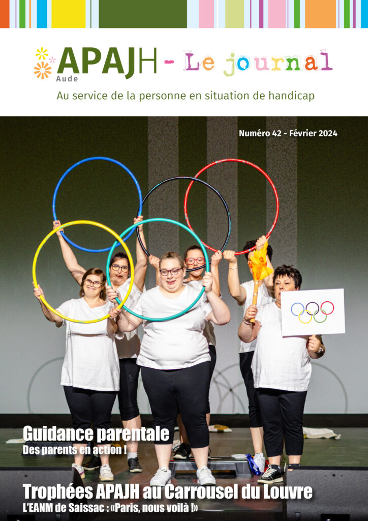 Couverture du numéro 42 du journal de l'APAJH Aude