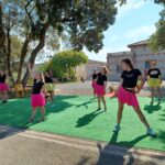 Le groupe des danseuses