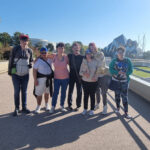 Photo de groupe dans le Futuroscope