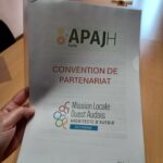 La première page de la convention de partenariat