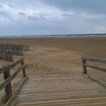 La plage des chalets à Gruissan
