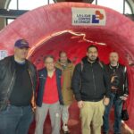 5 personnes à la sortie du côlon géant