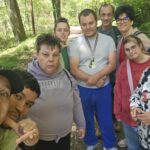 Selfie de groupe au cœur de la Montagne noire