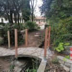Photo du pont en construction