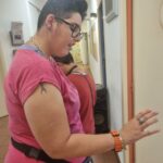 Une personne danse