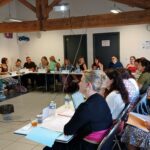 Les professionnels des EMAS partenaires autour de la table