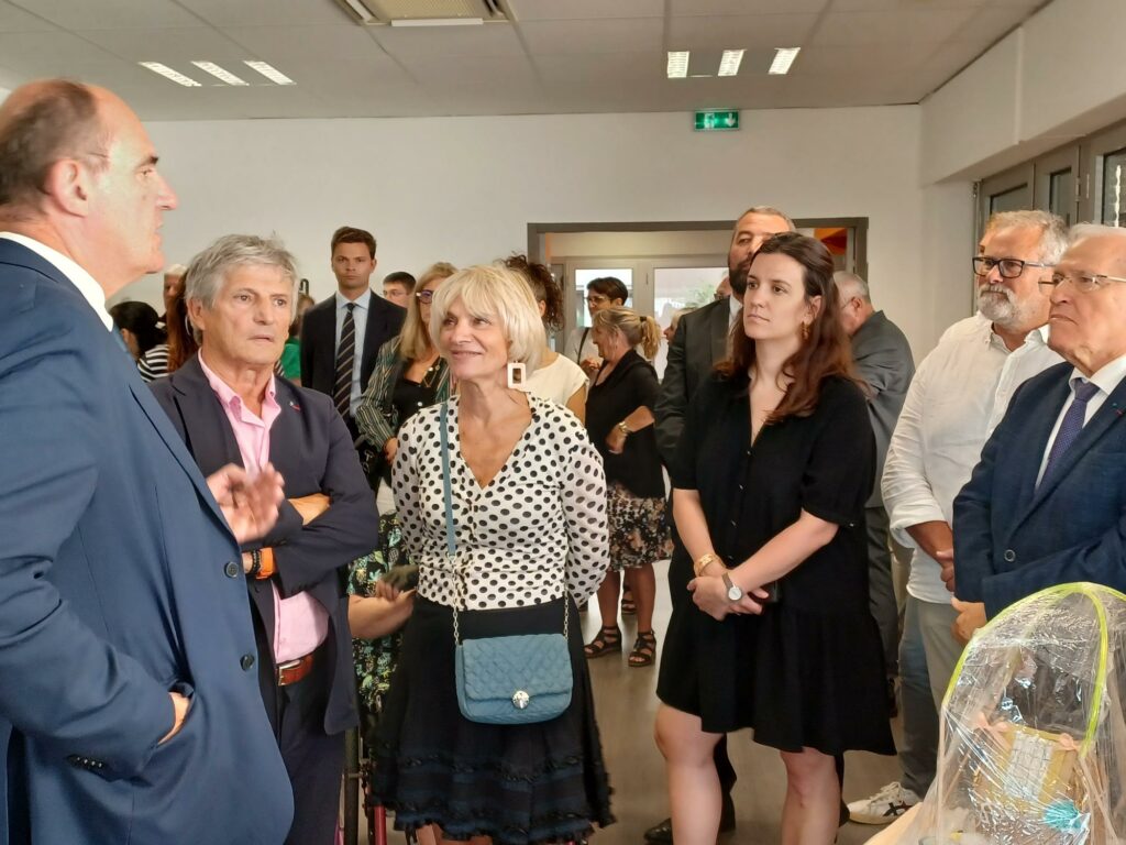 Jean Castex, Didier Codorniou, Hélène Sandragné, Lucie Roesch, Yves Staimphin et Jean-Claude Rouanet