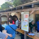 Le stand des inscriptions fait le plein