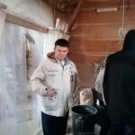 Les jeunes en visite