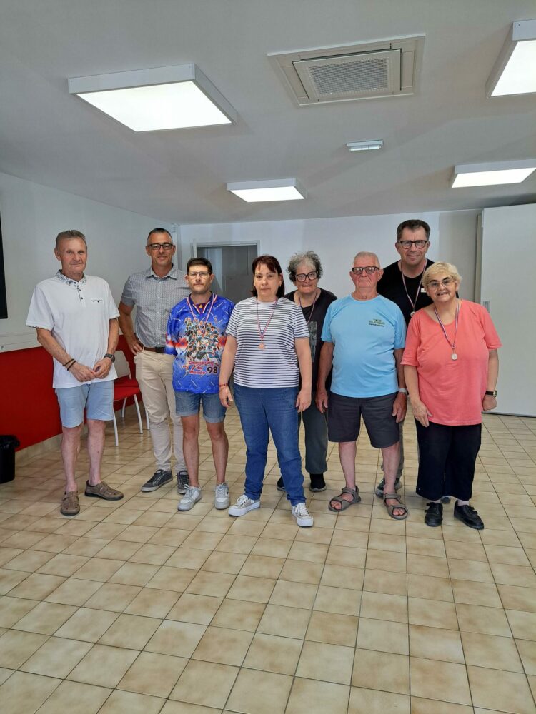 Photo des médaillés